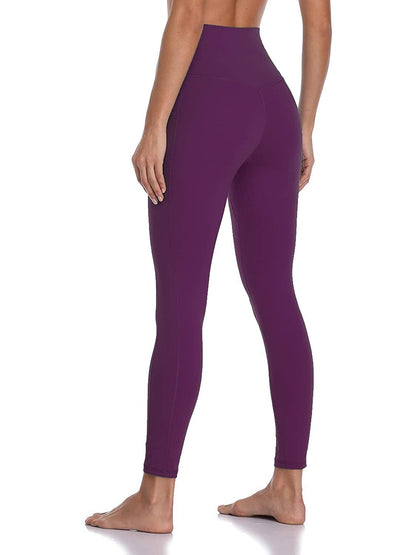 High-waist Yoga Pants Nine-point Leggings With Pockets - LuckyFash™