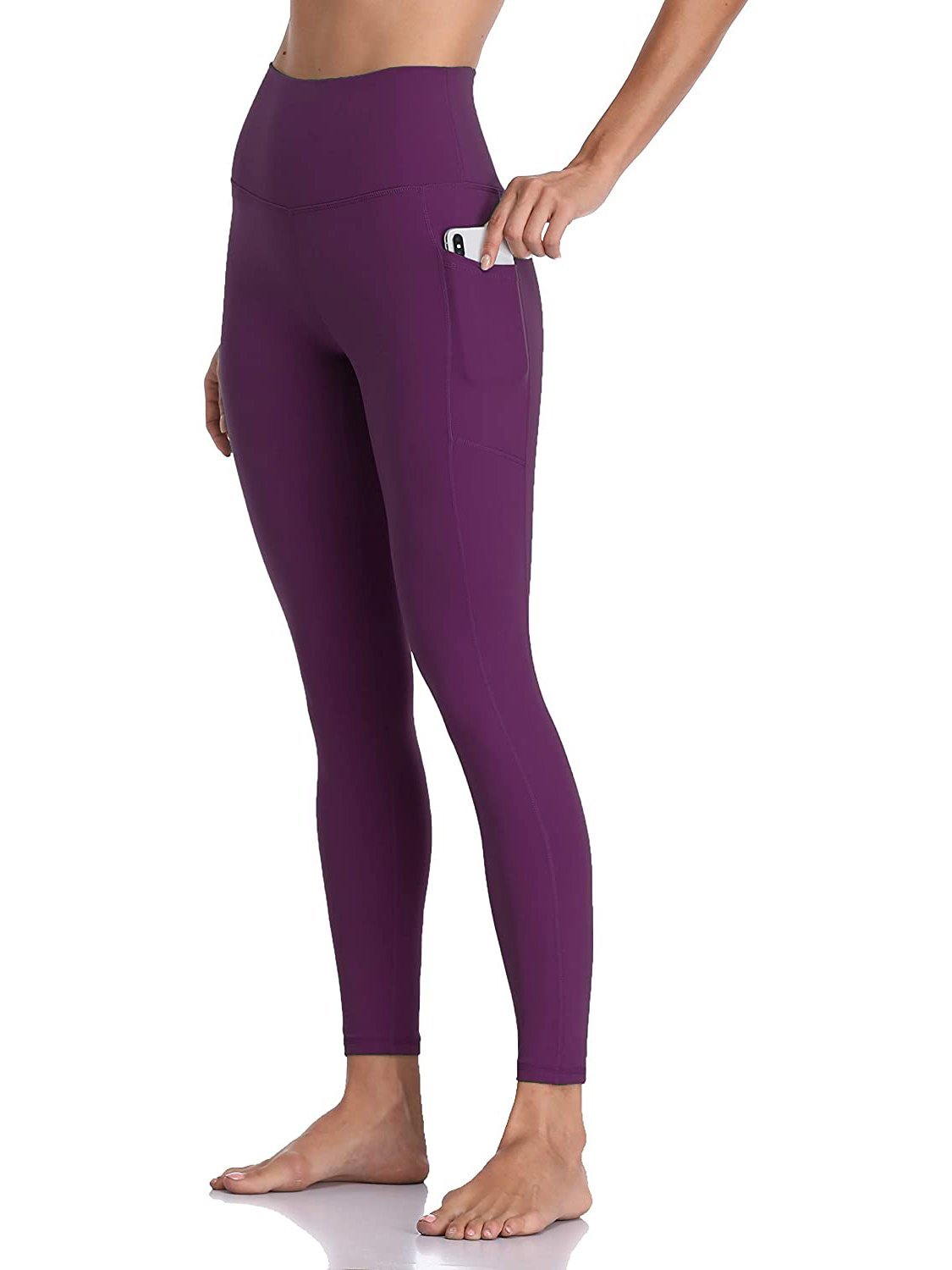 High-waist Yoga Pants Nine-point Leggings With Pockets - LuckyFash™