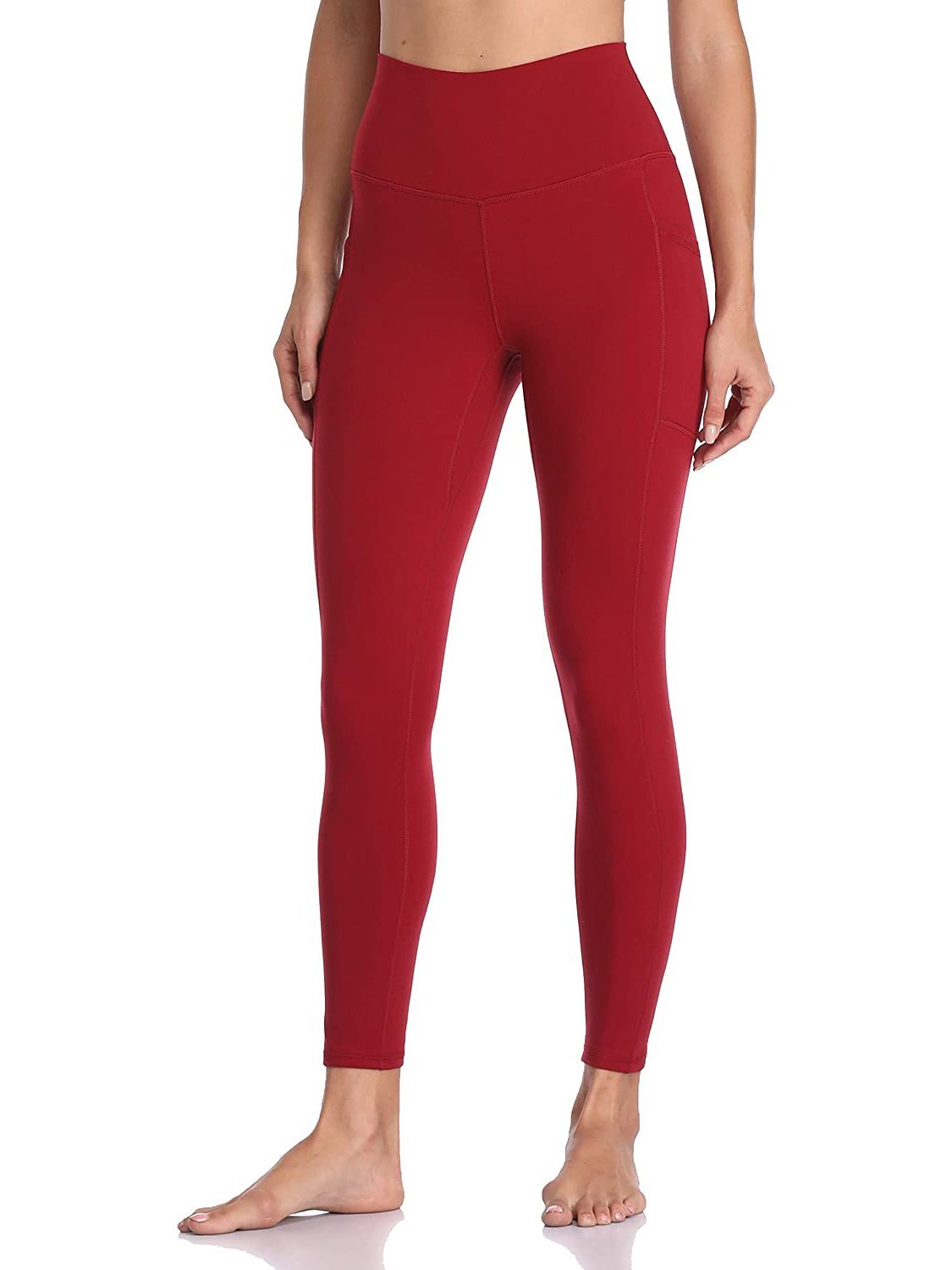 High-waist Yoga Pants Nine-point Leggings With Pockets - LuckyFash™