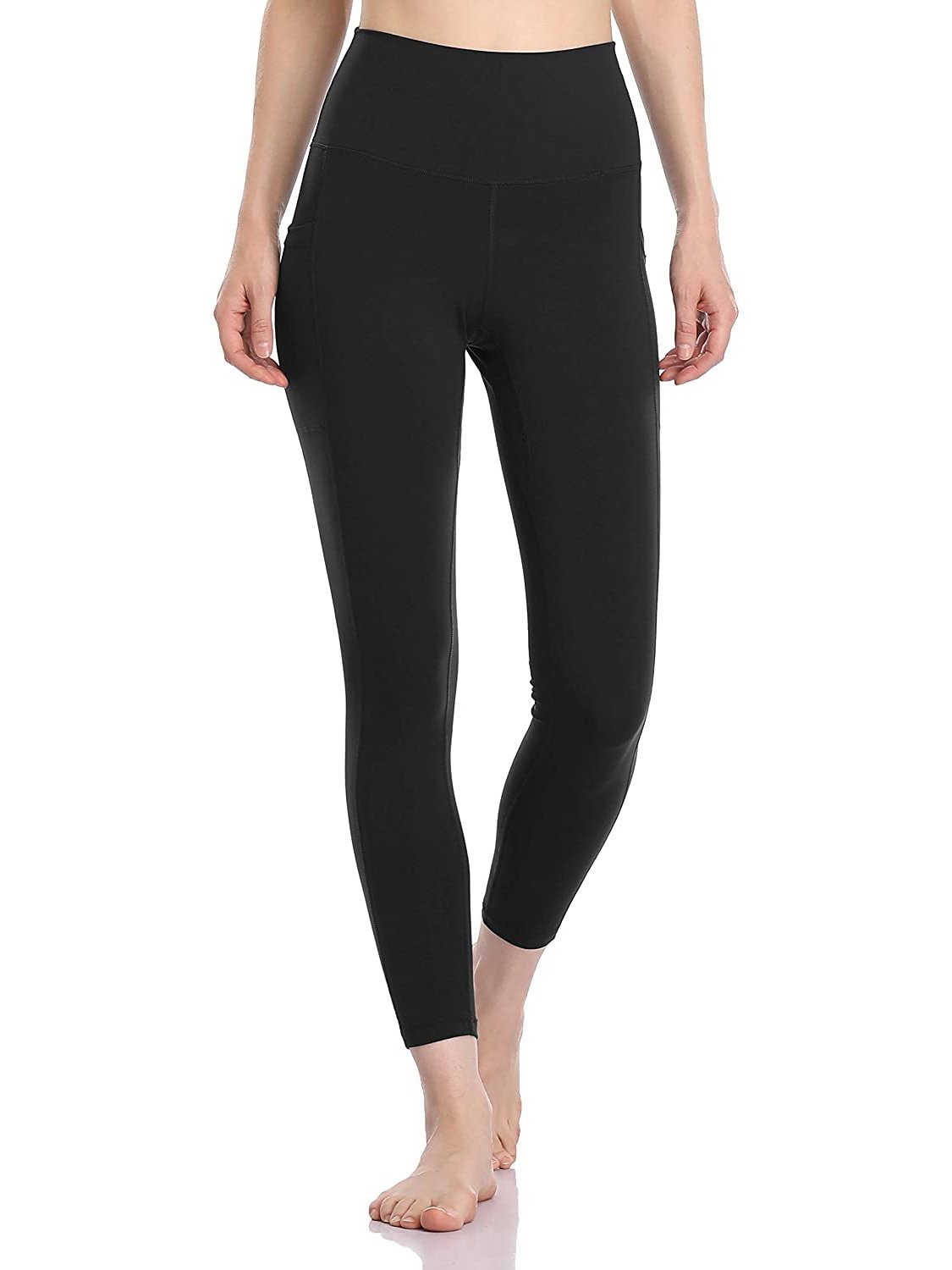 High-waist Yoga Pants Nine-point Leggings With Pockets - LuckyFash™