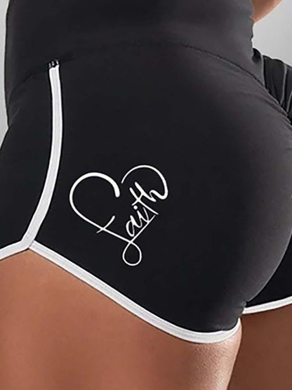 High Waisted Butt Lifting Scrunch Booty Yoga Shorts - LuckyFash™