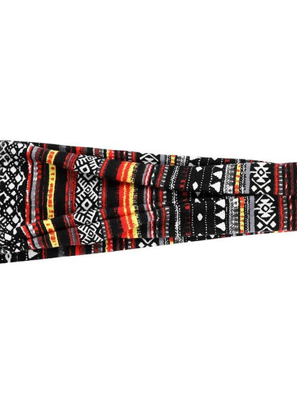 europe and the united states cross-border fashion sports hairband yoga bundle sweat-absorbing headband new ladies wide-brimmed printed headwear - LuckyFash™