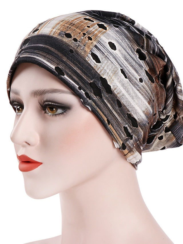 Hip Hop Fashion Beanies Skullies Casual Distressed Hat Outdoor Streetwear Women's New Turban Cap - LuckyFash™