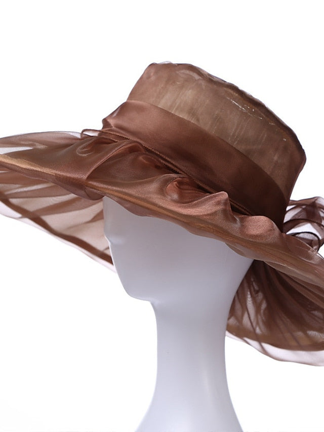 Women's Hat Bucket Hat Sun Hat Black Blue Purple Party Outdoor Dailywear Floral Floral Portable Windproof Comfort - LuckyFash™