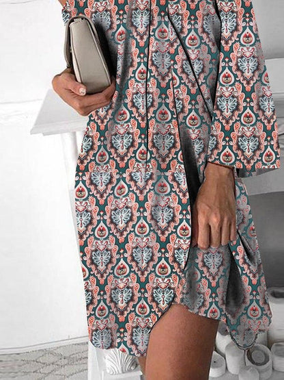 Holiday Cotton-Blend Dresses - LuckyFash™