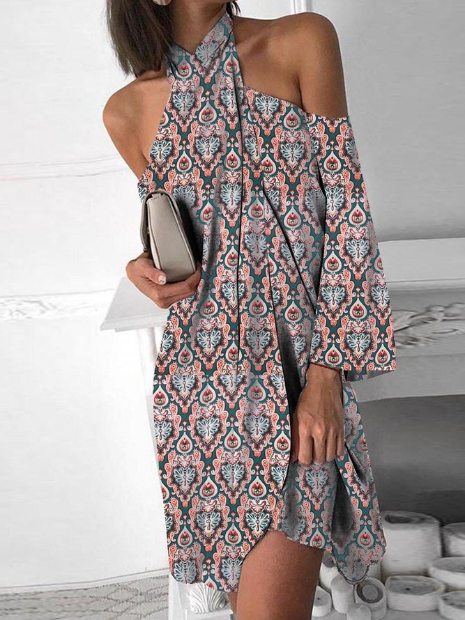 Holiday Cotton-Blend Dresses - LuckyFash™