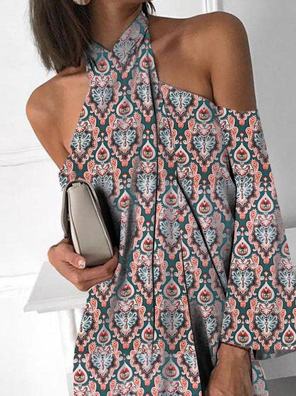 Holiday Cotton-Blend Dresses - LuckyFash™