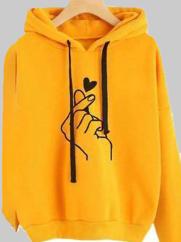 Hooded Sweater Women Loose Clothes - LuckyFash™