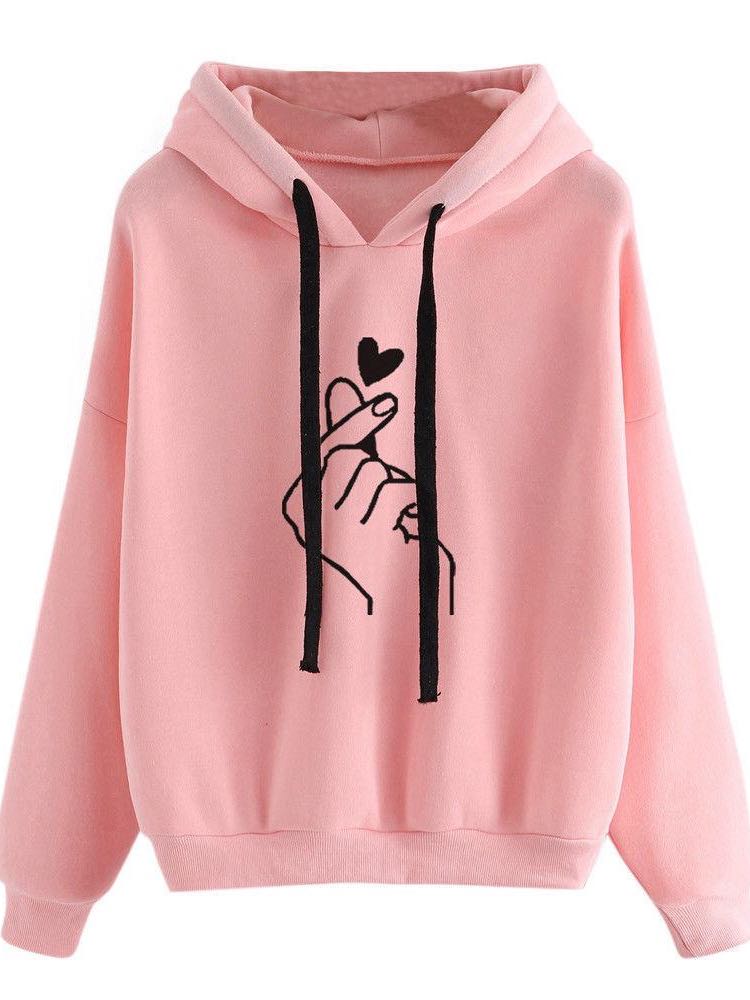 Hooded Sweater Women Loose Clothes - LuckyFash™