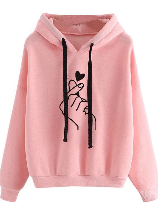 Hooded Sweater Women Loose Clothes - LuckyFash™
