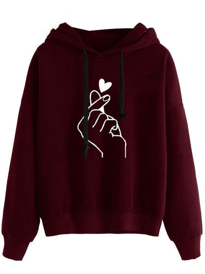 Hooded Sweater Women Loose Clothes - LuckyFash™