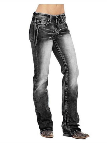 Hot-selling Women Slim Plus Size Denim Pants - LuckyFash™