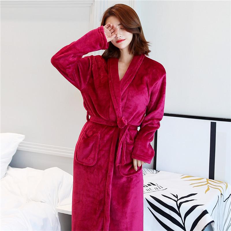 Hotel Spa Collection Herringbone Textured Plush Robe - LuckyFash™