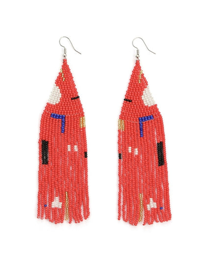 Women's Earrings Chic & Modern Street Color Block Earring - LuckyFash™