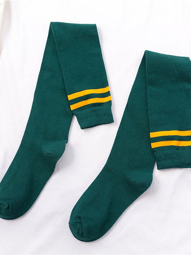 Women's Stockings Party Gift Daily Plaid Polyester Acrylic Fibers Casual Classic Casual / Daily 1 Pair - LuckyFash™