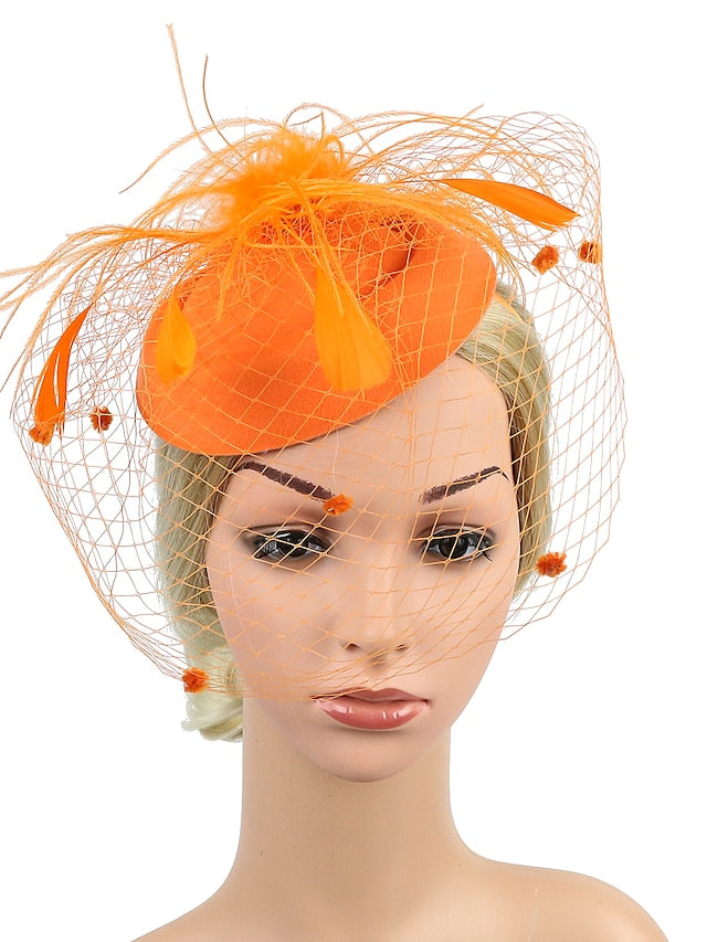 Women's Hair Clip Chic & Modern Party Pure Color Headwear / Black / Red / Blue / Fall / Winter - LuckyFash™