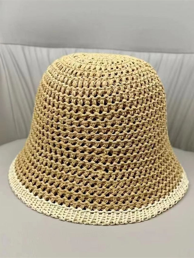 Simple Bucket Hat Spring Summer Casual Fisherman Caps for Women Couple Basin Hats - LuckyFash™