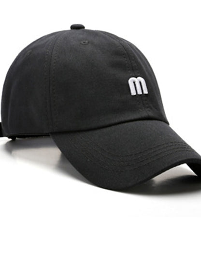 Men's Women's Sun Hat Baseball Hat Daily Holiday Solid / Plain Color Cotton Sports & Outdoors Simple Breathability Casual / Daily 1 pcs - LuckyFash™
