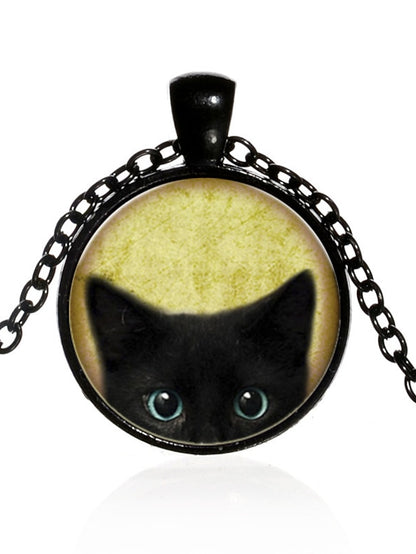 Women's necklace Fashion Halloween Cat Necklaces - LuckyFash™
