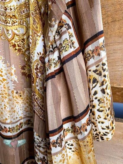 I'll Be Here Kimono - Taupe - LuckyFash™