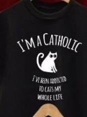 I'M A CATHOLIC Print Stylish T-Shirt - LuckyFash™