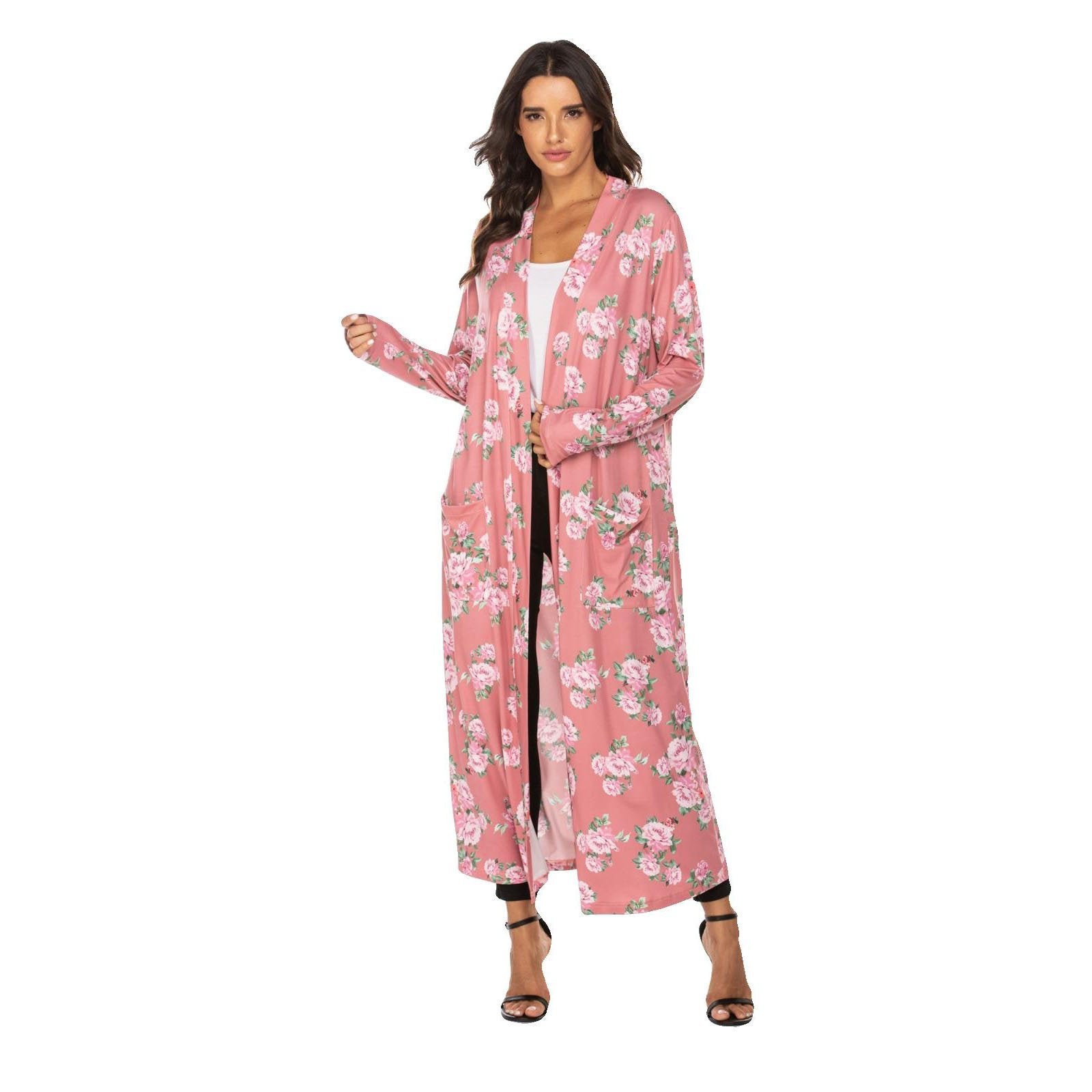 Imported Floral Long Cardigan Robes - LuckyFash™