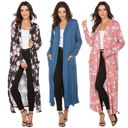 Imported Floral Long Cardigan Robes - LuckyFash™