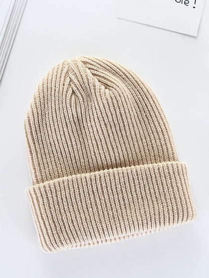 Women's Hat Beanie / Slouchy Light Pink Black Wine Outdoor Street Dailywear Knit Pure Color Comfort Warm Breathable - LuckyFash™