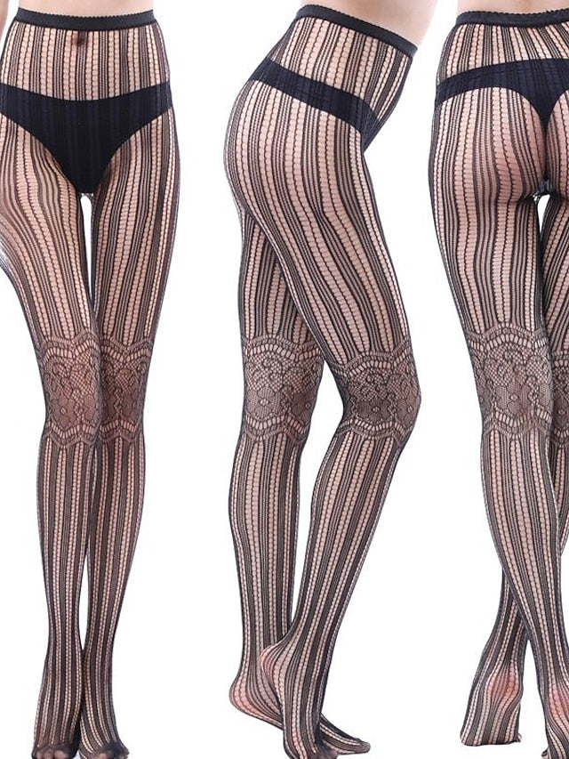Women's Panty Hose Party Daily Solid Color Spandex Nylon Sexy 1 Pair - LuckyFash™