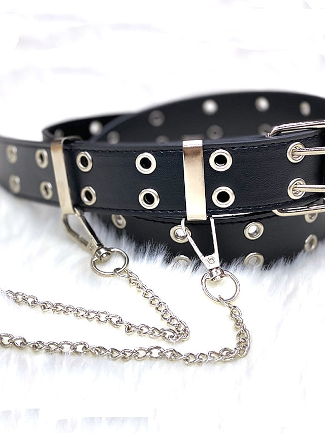 Women's Waist Belt Party Wedding Street Daily Black White Belt Pure Color Pink Fall Winter Spring Summer - LuckyFash™