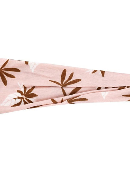 europe and the united states cross-border fashion sports hairband yoga bundle sweat-absorbing headband new ladies wide-brimmed printed headwear - LuckyFash™