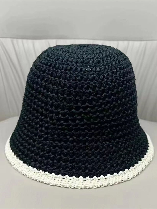 Simple Bucket Hat Spring Summer Casual Fisherman Caps for Women Couple Basin Hats - LuckyFash™