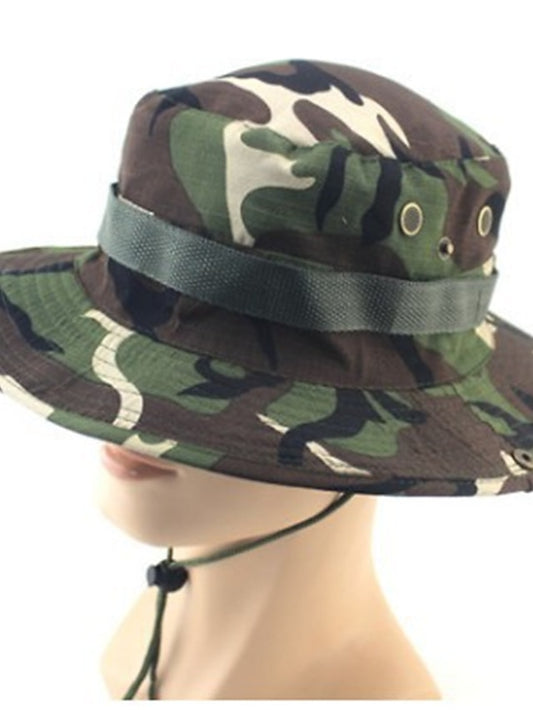 Men's Women's Bucket Cloche Hat Outdoor Daily 3D Dgital Print Polyester Cloth Vacation Casual Outdoor 1 pcs - LuckyFash™