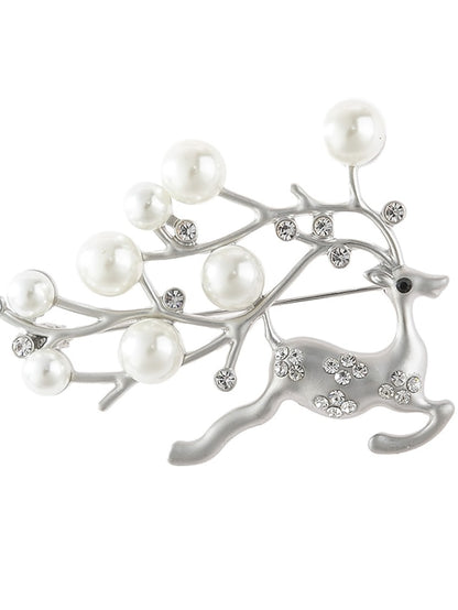 Women's Brooches Classic Animals Stylish Brooch Jewelry Silver Gold For Street Date - LuckyFash™