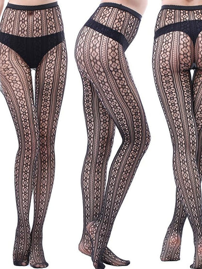 Women's Panty Hose Party Daily Solid Color Spandex Nylon Sexy 1 Pair - LuckyFash™