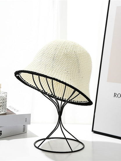 Women's Slouchy Beanie Hat Home Daily Holiday Stripes and Plaid Knit Cute Breathability 1 pcs - LuckyFash™