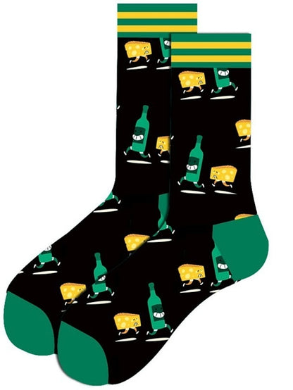 Unisex Crew Socks Work Daily Holiday Animal Patterned Dot Flower Polyester Cotton Simple Casual Lolita Casual Cute Casual / Daily 1 Pair - LuckyFash™