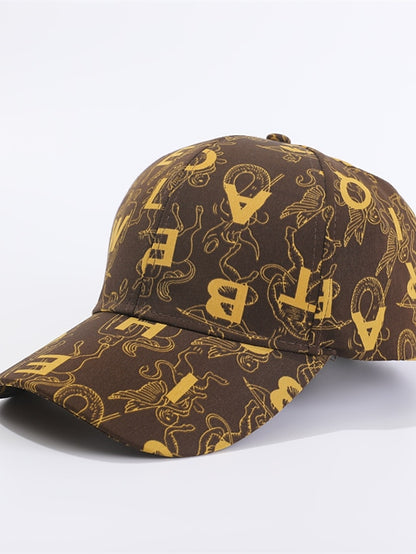 Hip Hop Letter Print Women Baseball Hats Trendy Streetwear Fashion Comfortable Outdoor Sport Caps Simple Sun Hat - LuckyFash™