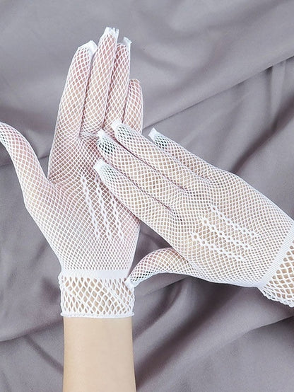 Women's Gloves Wedding Party Evening Gift Nylon Simple Bridal Gloves Sexy 1 Pair - LuckyFash™