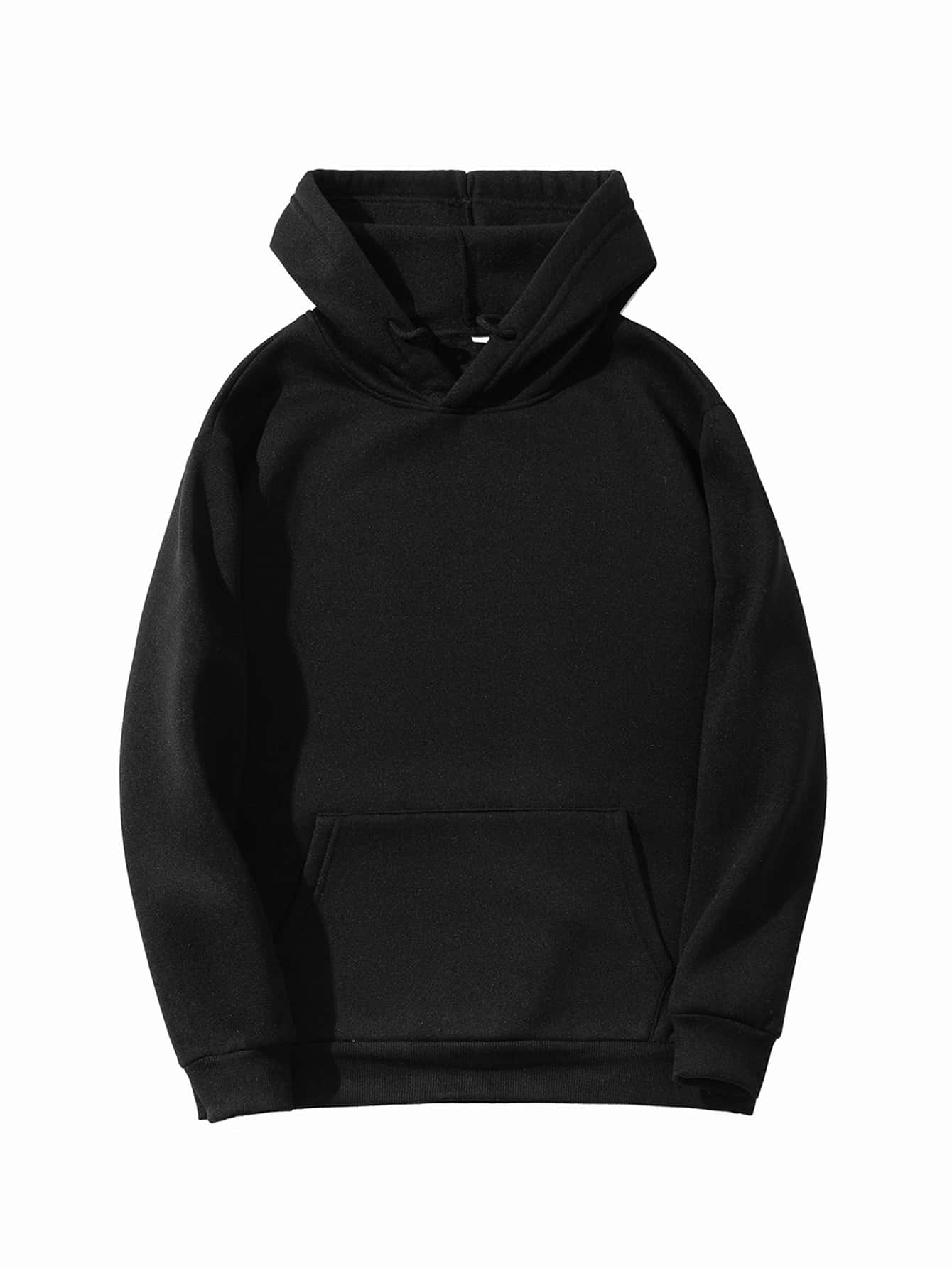 Kangaroo Pocket Drawstring Hoodie - LuckyFash™