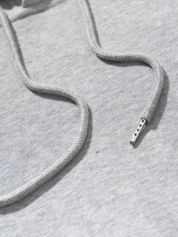 Kangaroo Pocket Drawstring Hoodie - LuckyFash™