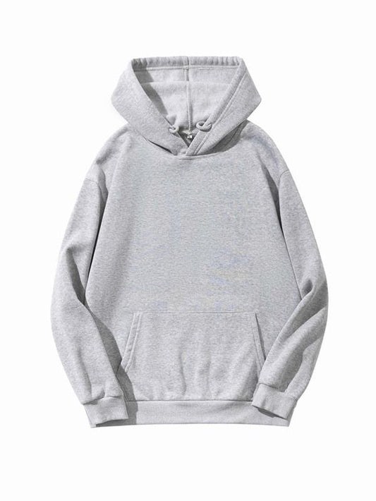 Kangaroo Pocket Drawstring Hoodie - LuckyFash™