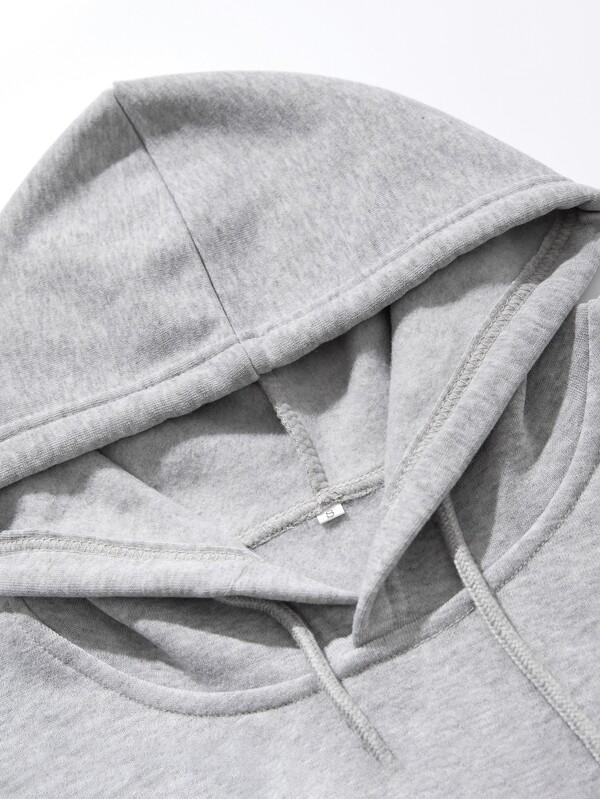 Kangaroo Pocket Drawstring Hoodie - LuckyFash™