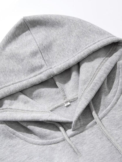 Kangaroo Pocket Drawstring Hoodie - LuckyFash™