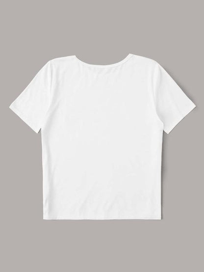 Katy Perry's Picks Queen of Hearts Symbol Graphic Tee - LuckyFash™