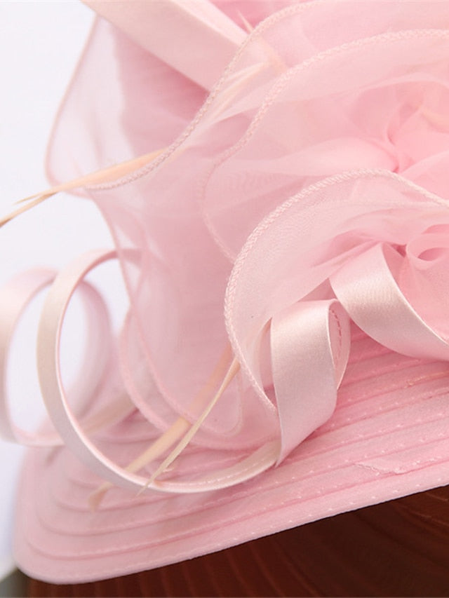 Women's Hat Bucket Hat Sun Hat Light Pink Green Black Party Outdoor Dailywear Floral Floral Portable Windproof Comfort - LuckyFash™