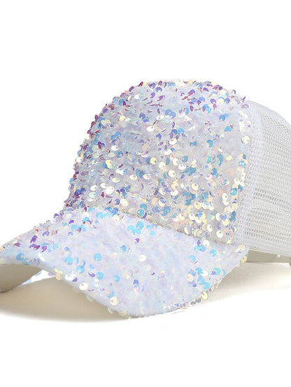 New Shiny sequined Unisex Cotton Dad Hat Baseball Caps Snapback Fashion Sports Hats For Men Women Stree Hip Hop Cap - LuckyFash™
