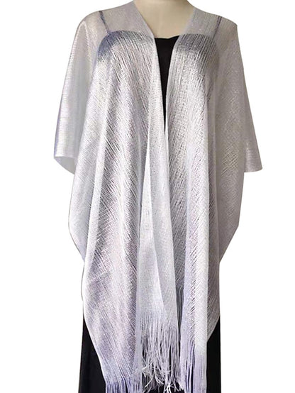Shawls & Wraps Dailywear Daily Outdoor Yellow Purple Scarf Pure Color / Fall / Winter / Spring / Summer / Polyester for Women - LuckyFash™
