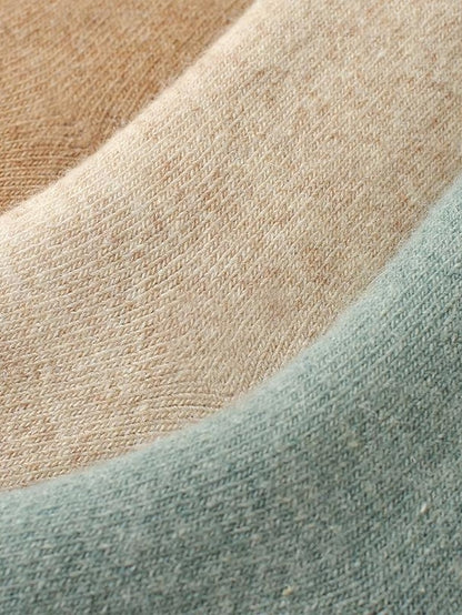 Women's Crew Socks Thick Winter Warm Socks Home Office Work Solid Color Wool Spandex Nylon Basic Casual Classic Warm Casual 1 Pair - LuckyFash™