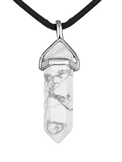 Pendant Necklace For Women's Turquoise Crystal Party Casual Daily Synthetic Gemstones Crystal Turquoise Black - LuckyFash™